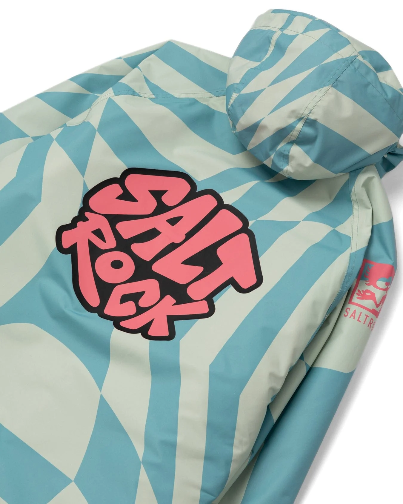 Warp Recycled Kids Changing Robe in Blue - Image 6