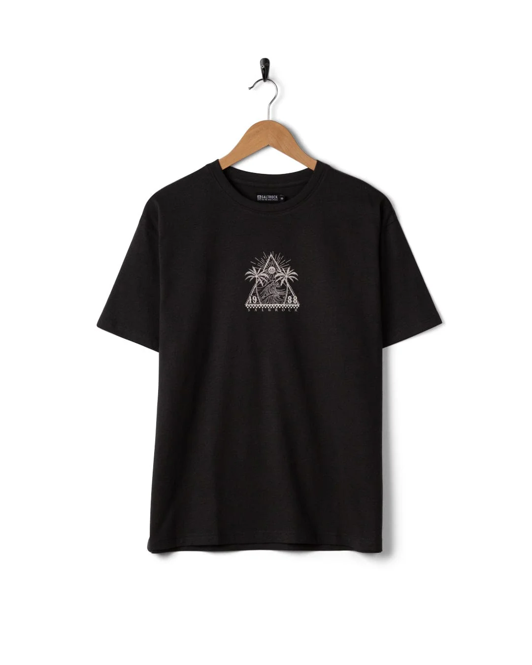 Free Wave Womens Oversized Short Sleeve T-Shirt in Dark Grey - Image 7
