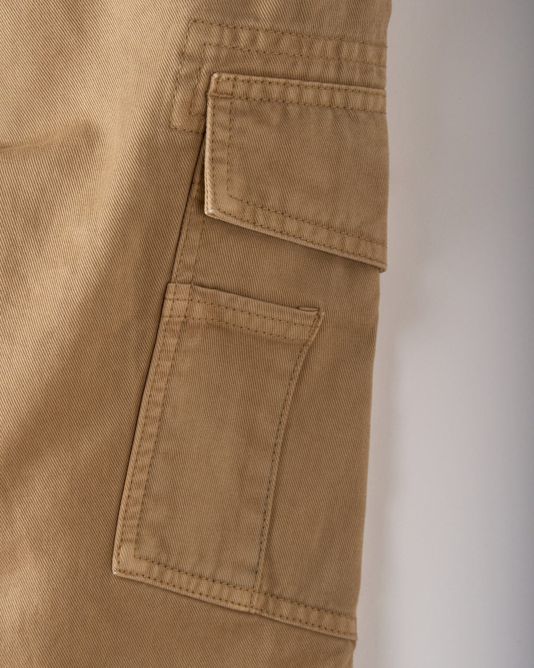 Godrevy 2 Mens Cargo Trousers in Sand - Image 9
