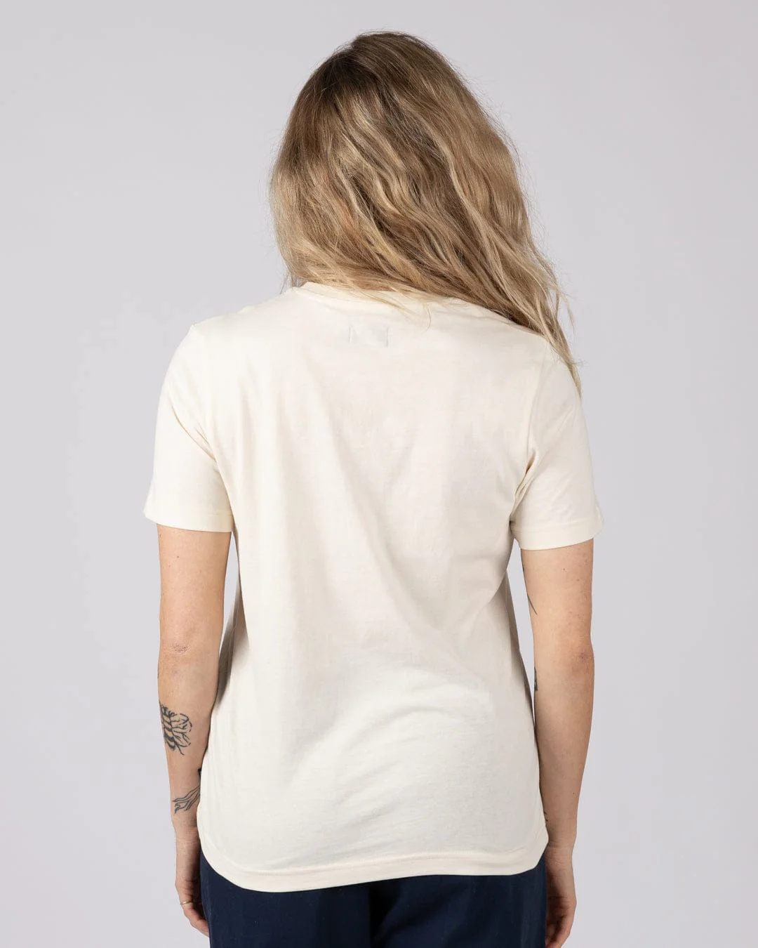 Happy Place Wales Womens Short Sleeve T-Shirt in Cream - Image 3