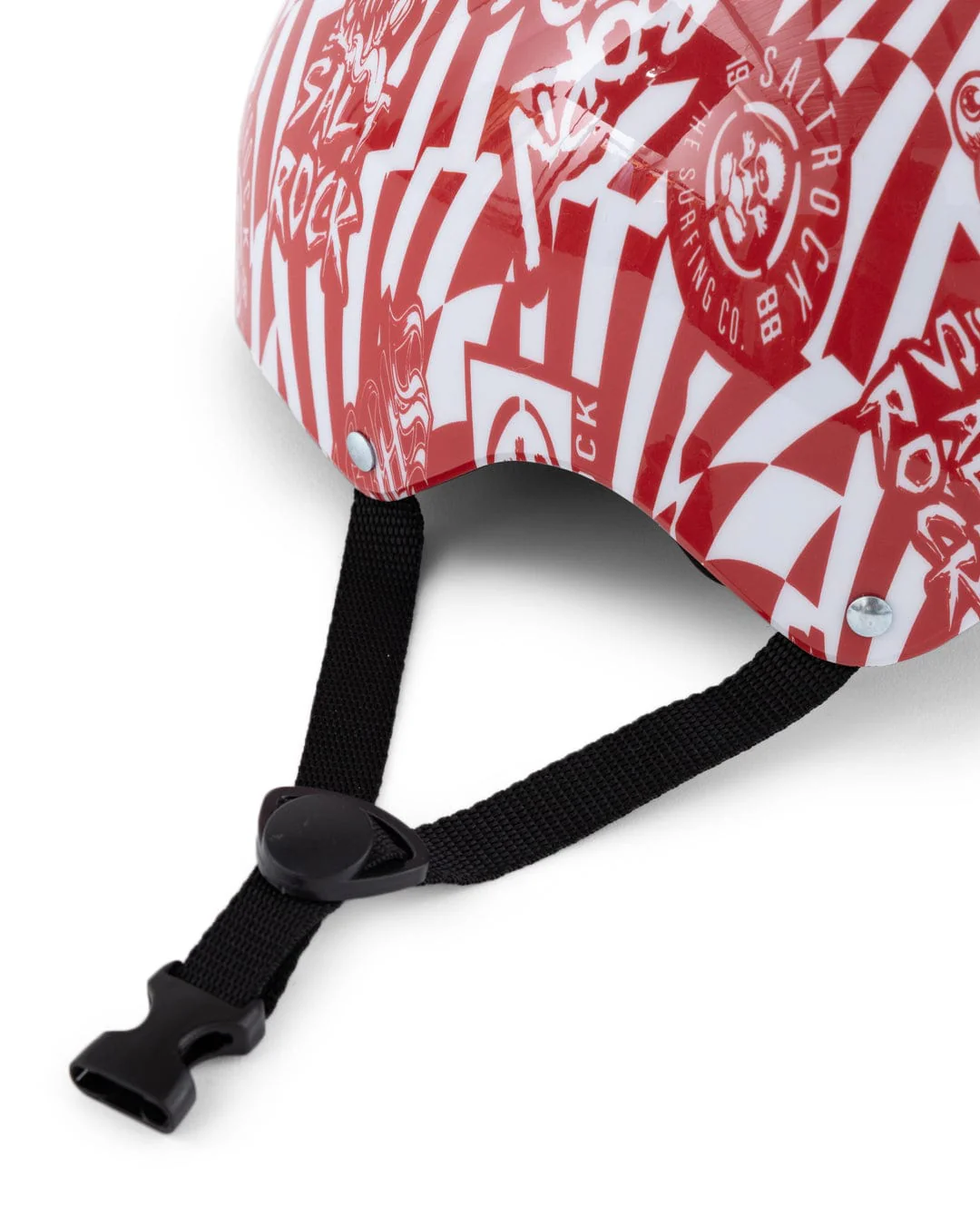 Hardskate Skate Helmet in Red - Image 3