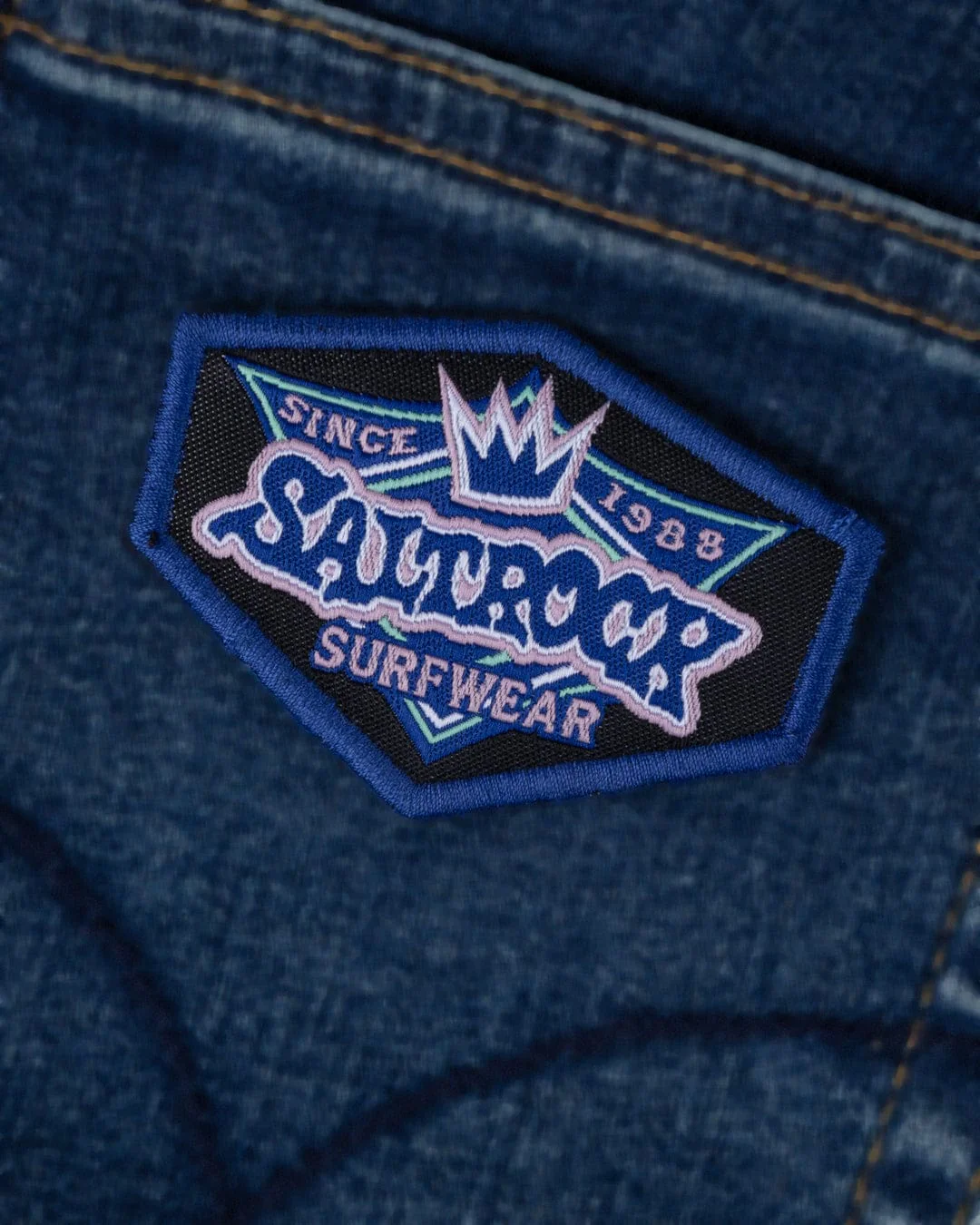Heritage Shield Patches in Black - Image 3