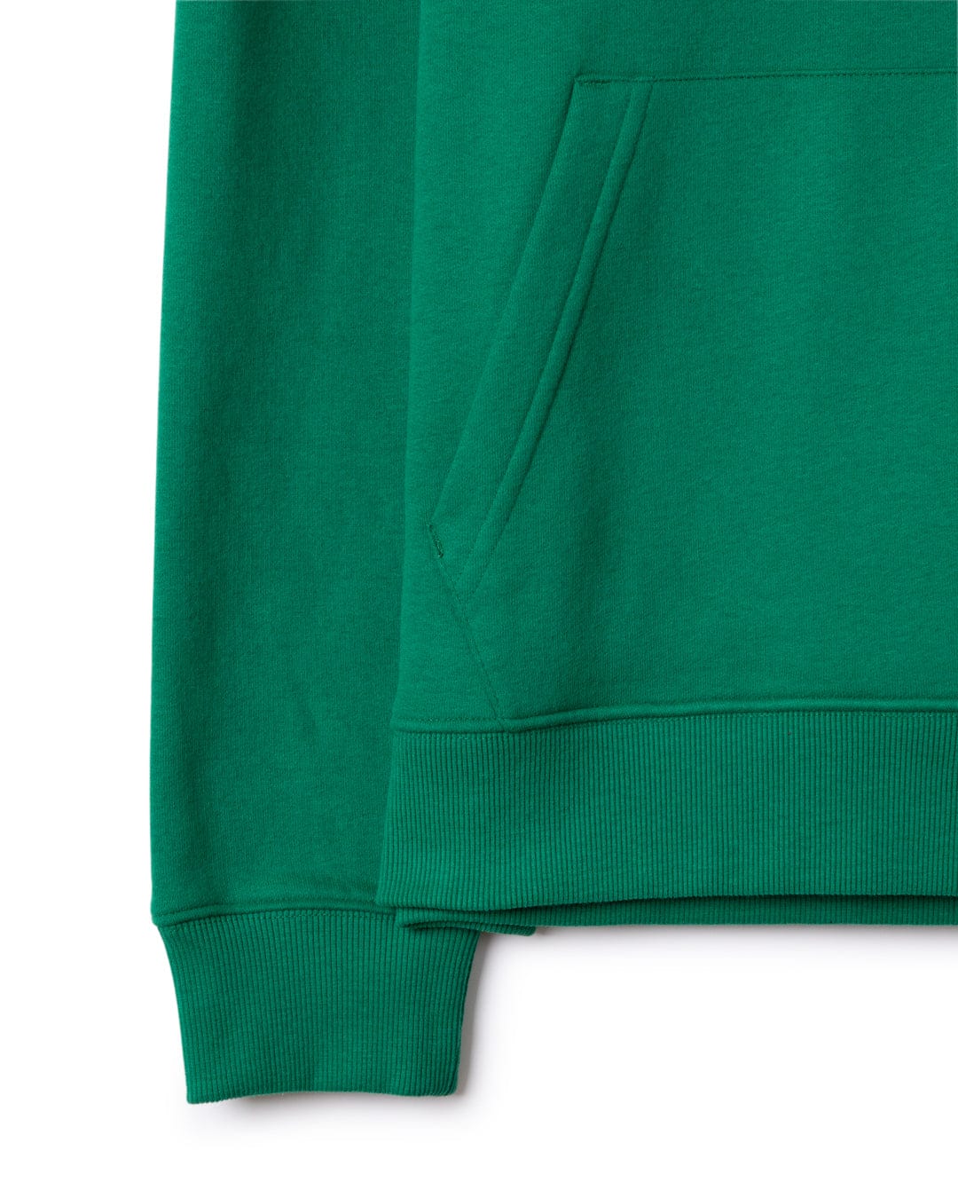 Heritage Shield Mens Pop Hoodie in Green - Image 13