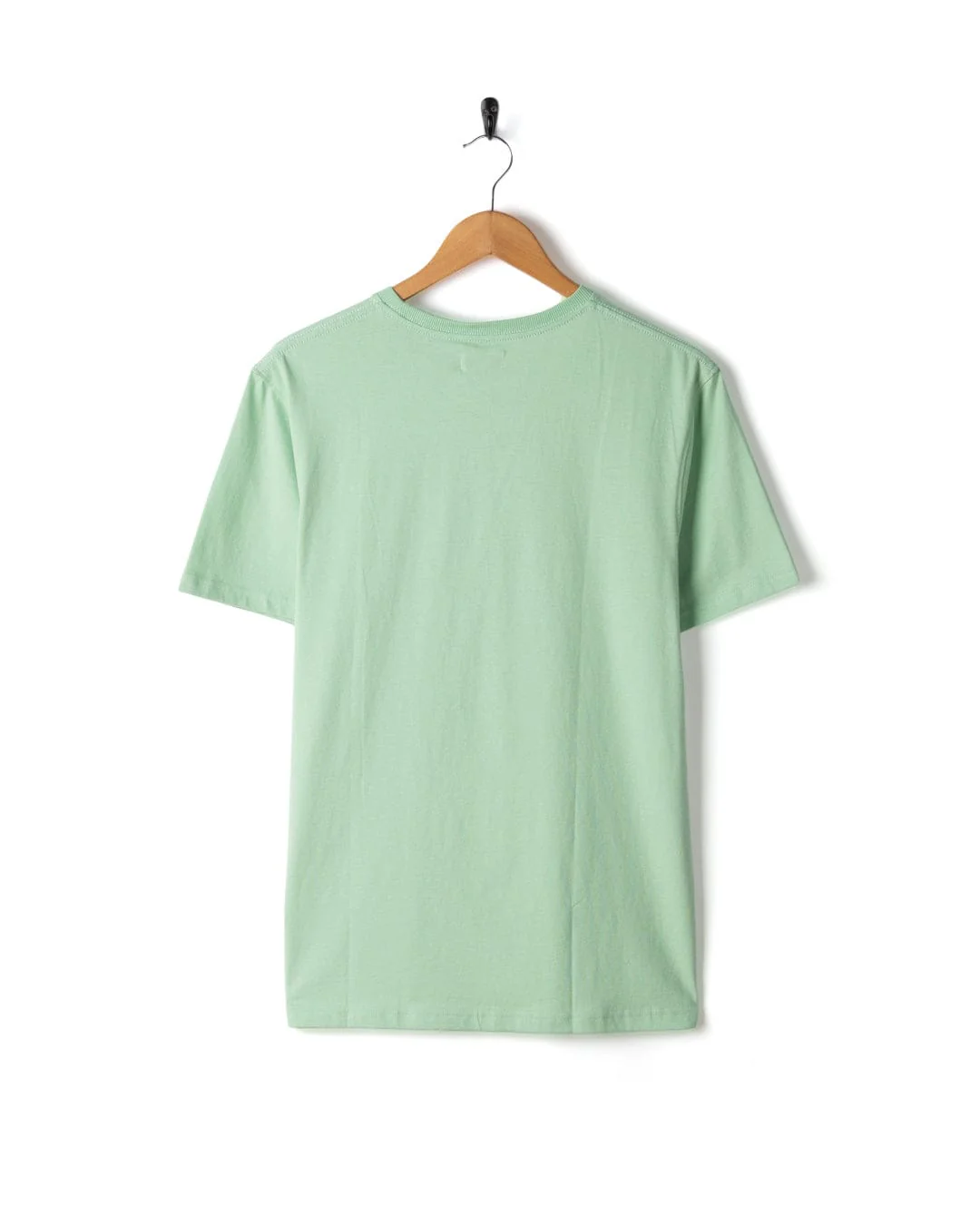 Heritage Shield Mens Short Sleeve T-Shirt in Light Green - Image 9
