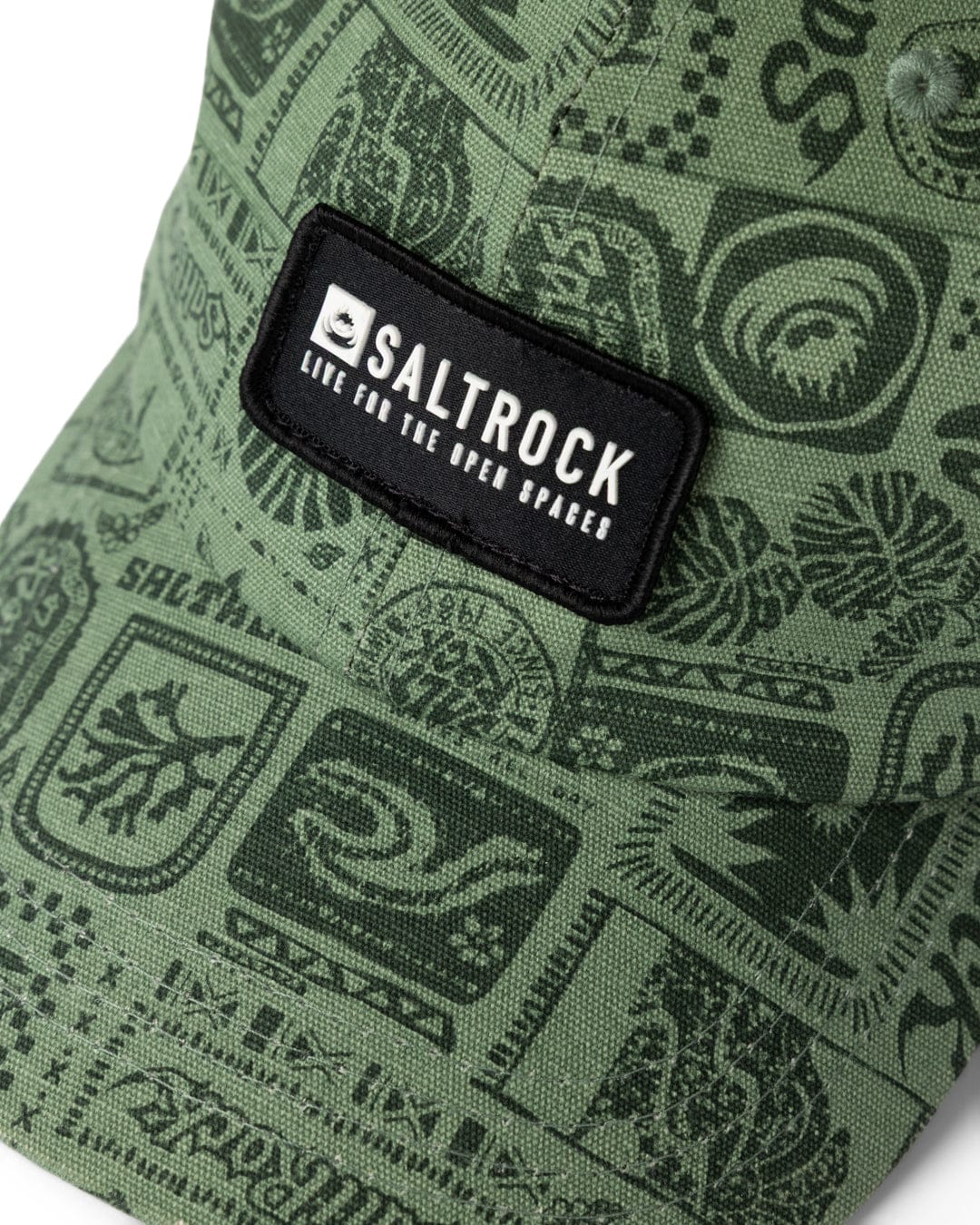 Heritage Tiles Cap in Green - Image 2