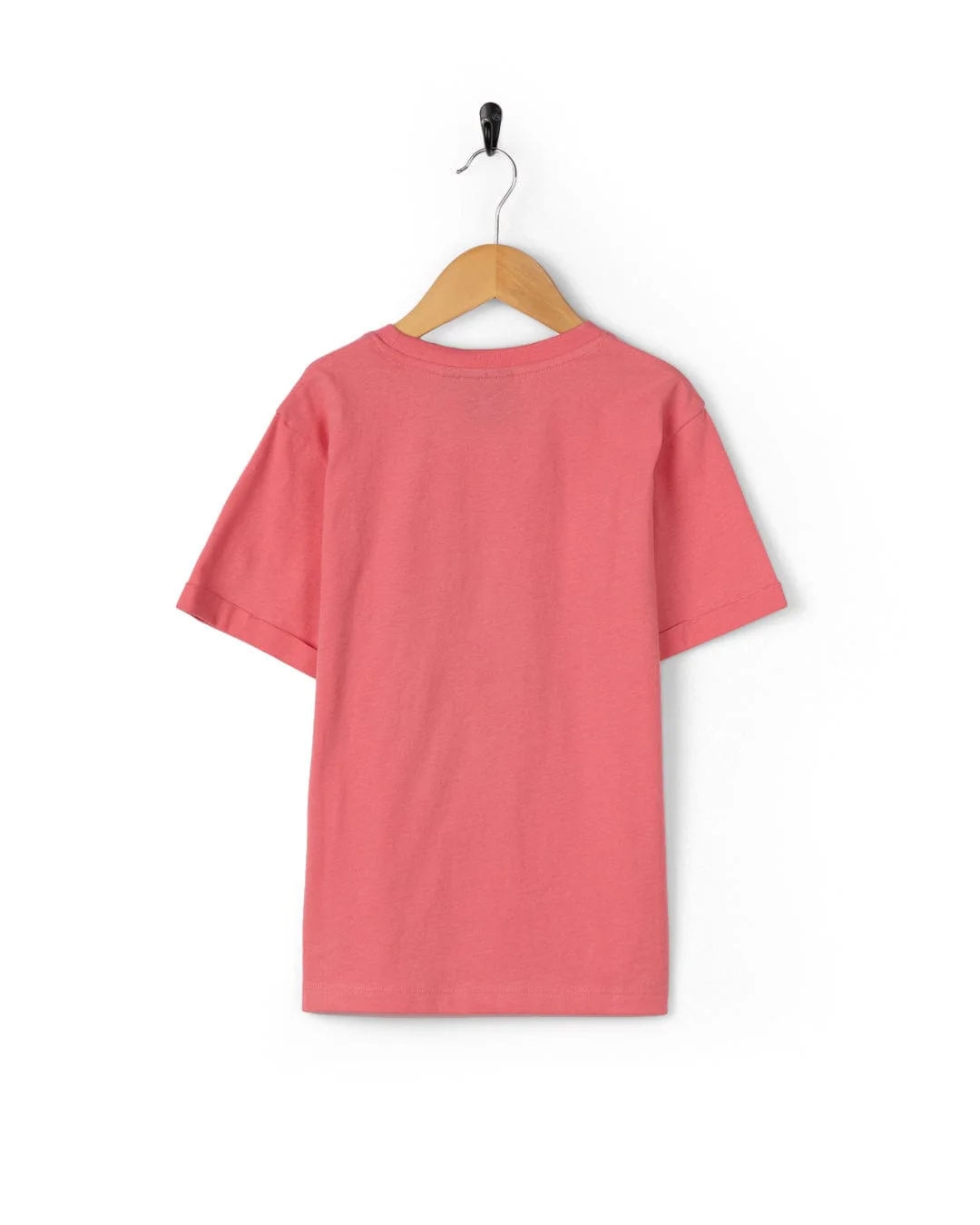 Highway Kids Short Sleeve T-Shirt in Bright Pink - Image 3