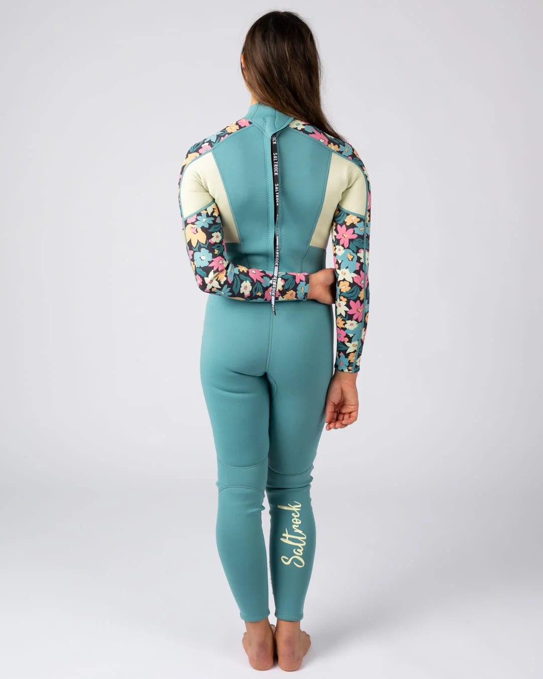 Holidaze Womens 3/2 Wetsuit in Blue - Image 6
