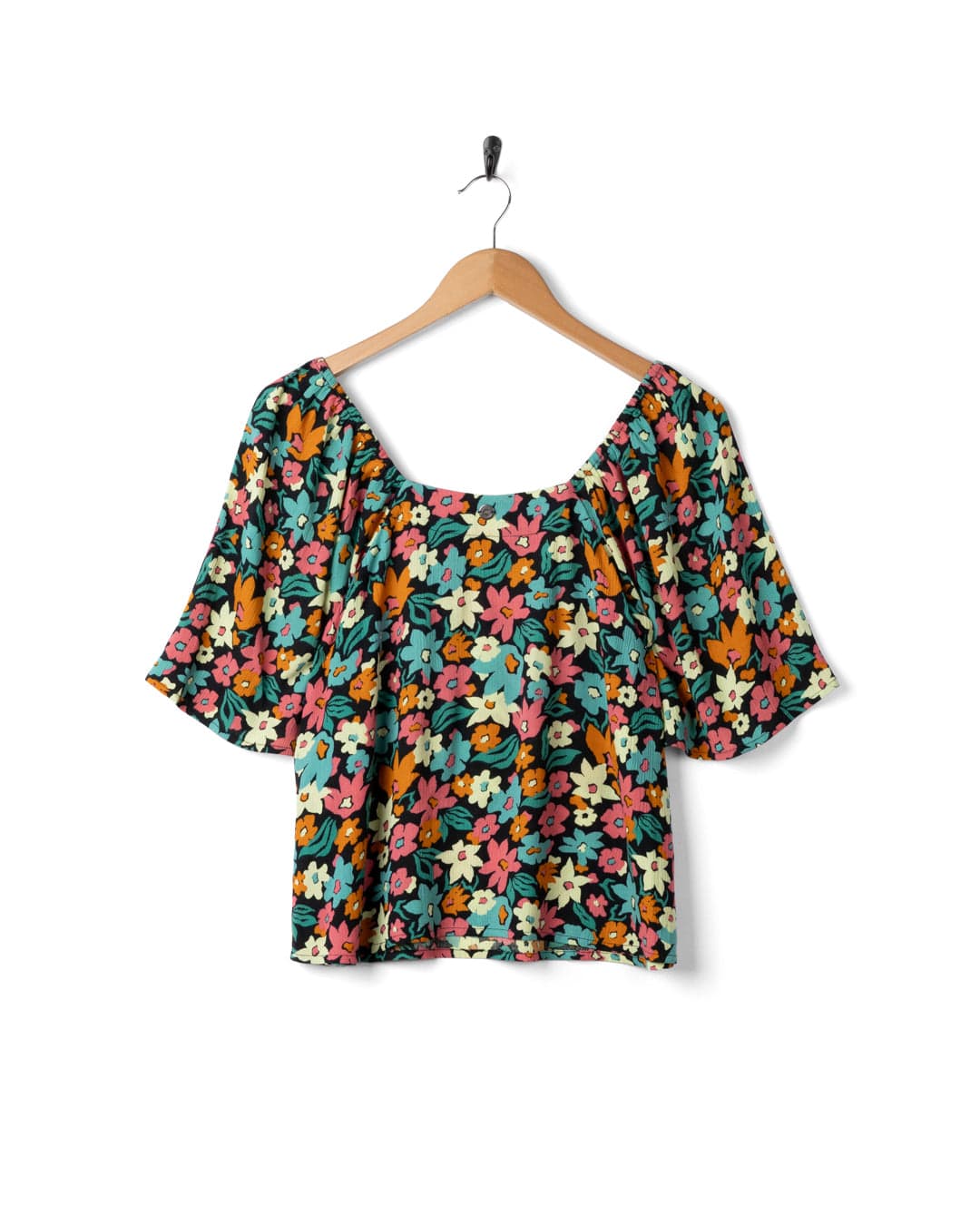 Holidaze Womens Blouse in Multi - Image 5