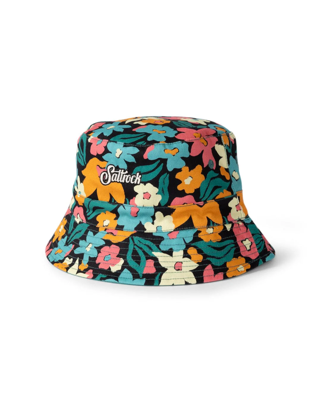 Holidaze Floral Reversible Bucket Hat in Blue - Image 3