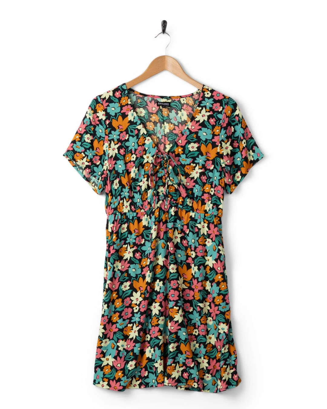Holidaze Womens Mini Dress in Multi - Image 9