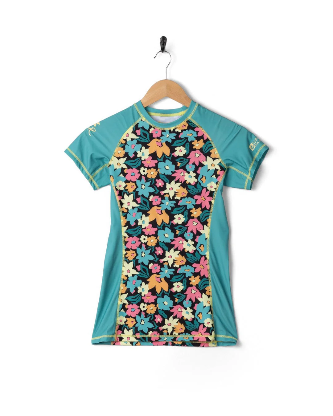 Holidaze Womens Short Sleeve Rashvest in Blue - Image 13