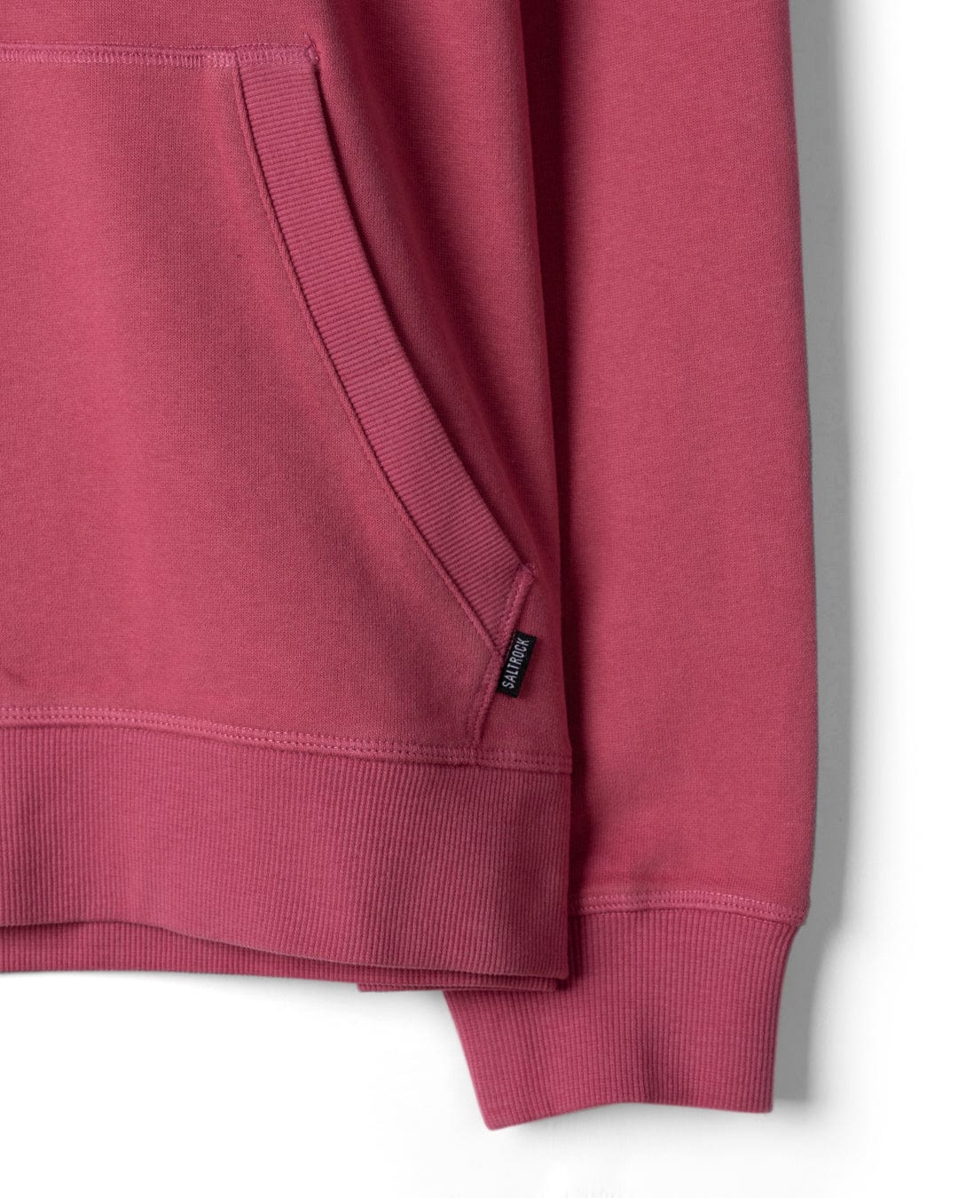 Horizon Womens Pop Hoodie in Dark Pink - Image 6