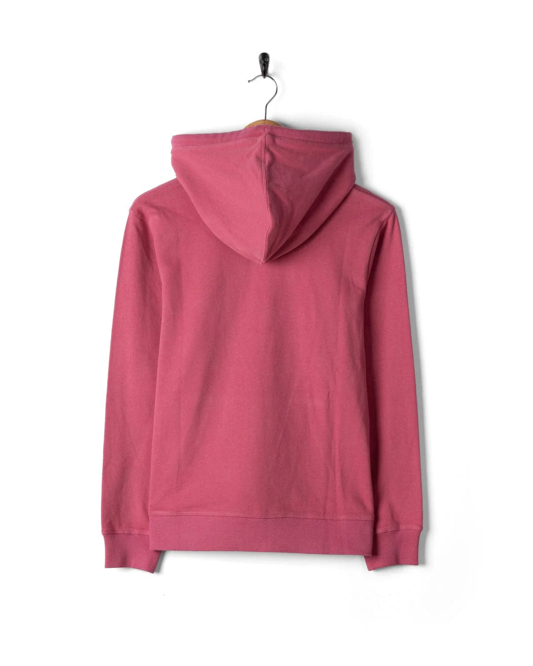 Horizon Womens Pop Hoodie in Dark Pink - Image 8