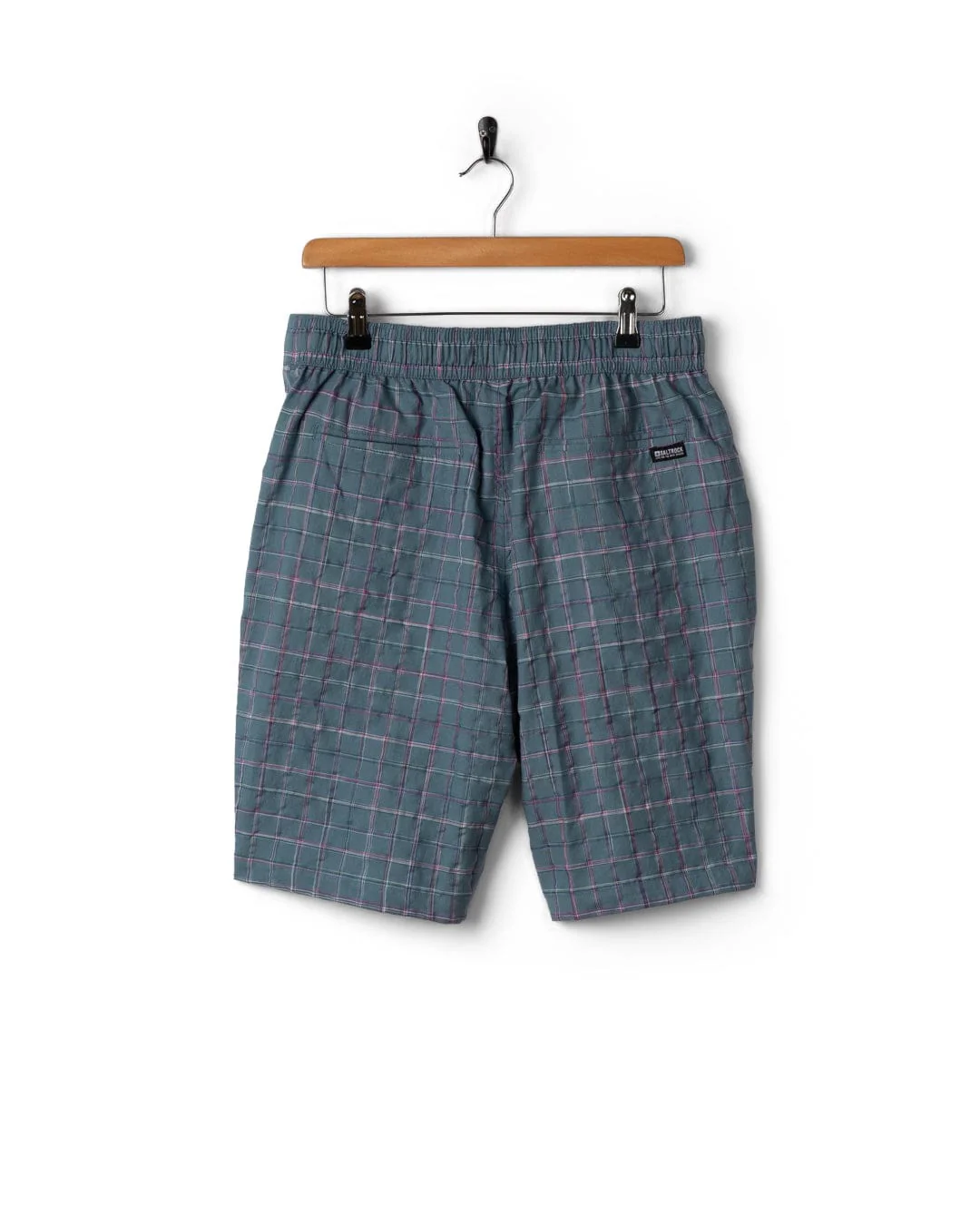 Isaad Mens Shorts in Blue - Image 9