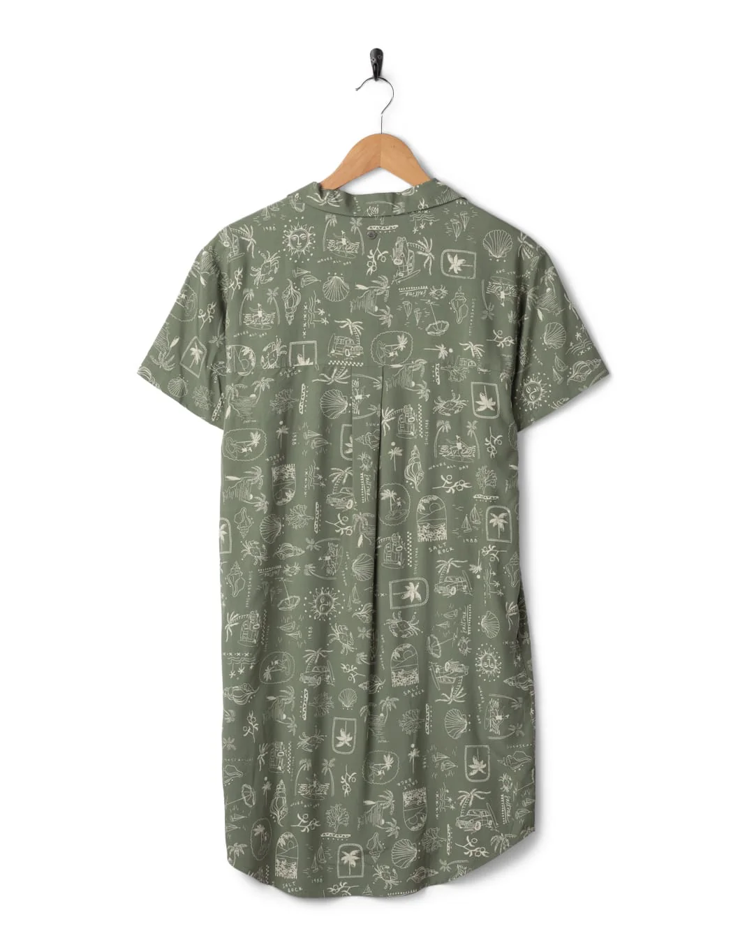 Island Life Womens Dress Light Green - Image 13