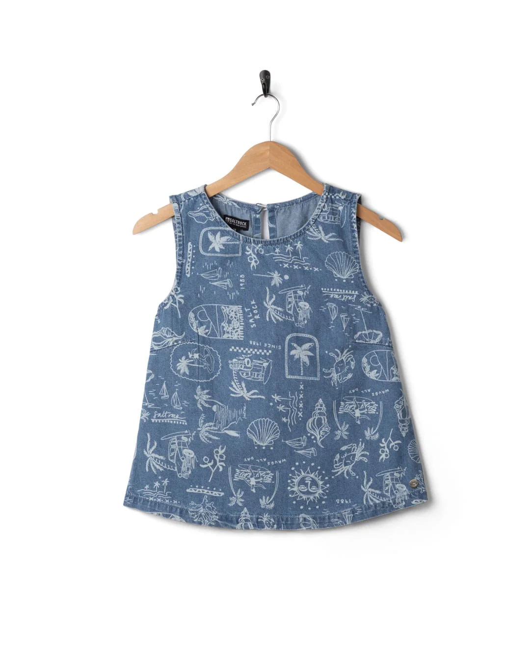 Island Life Vest in Blue - Image 8