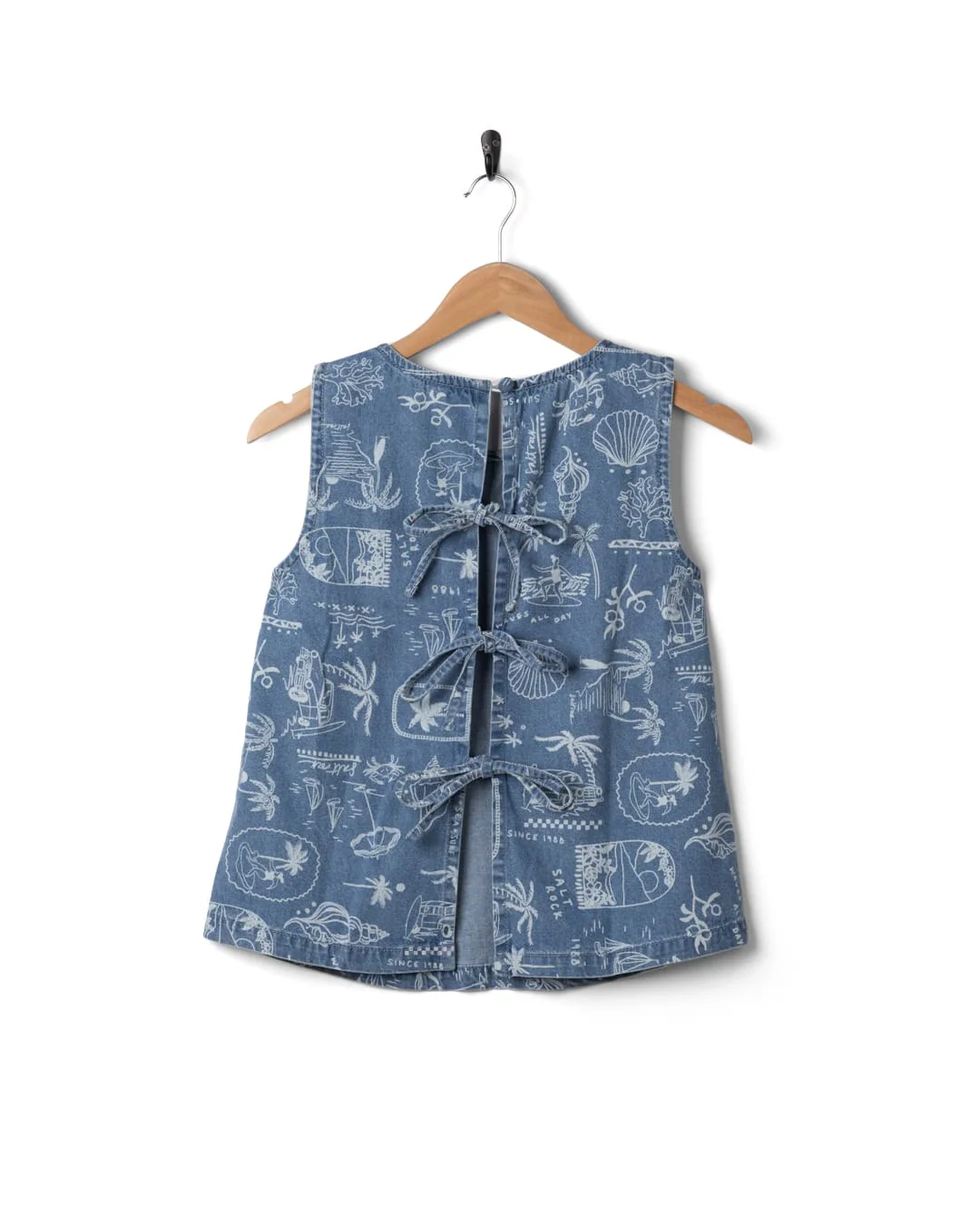 Island Life Vest in Blue - Image 9