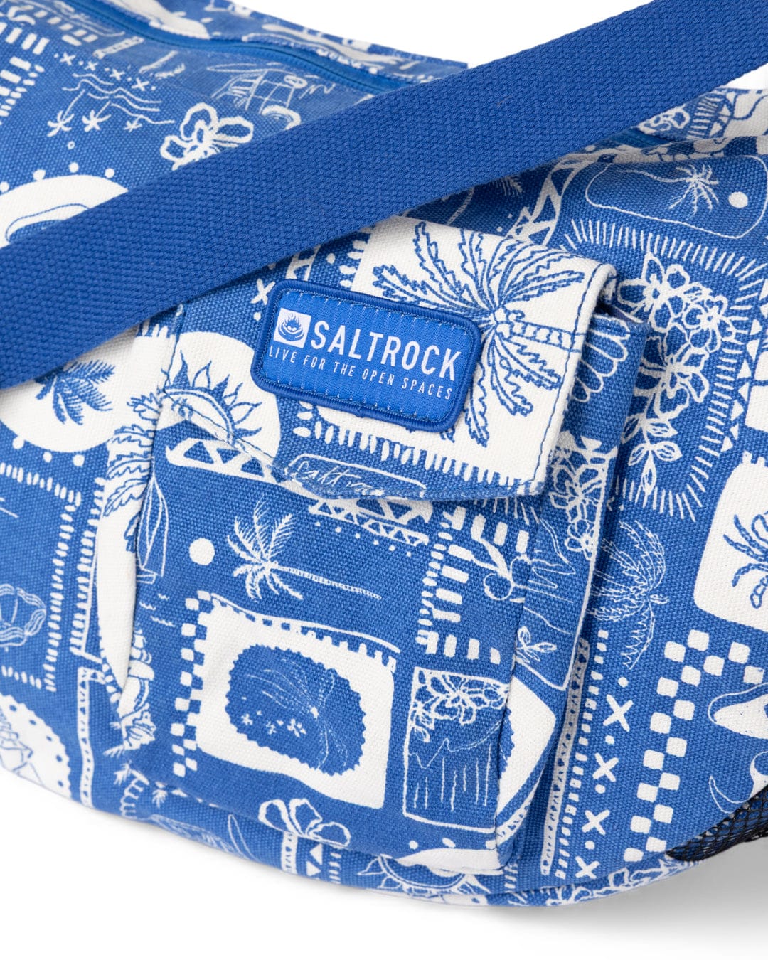 Island Tiles Bag in Bright Blue - Image 2
