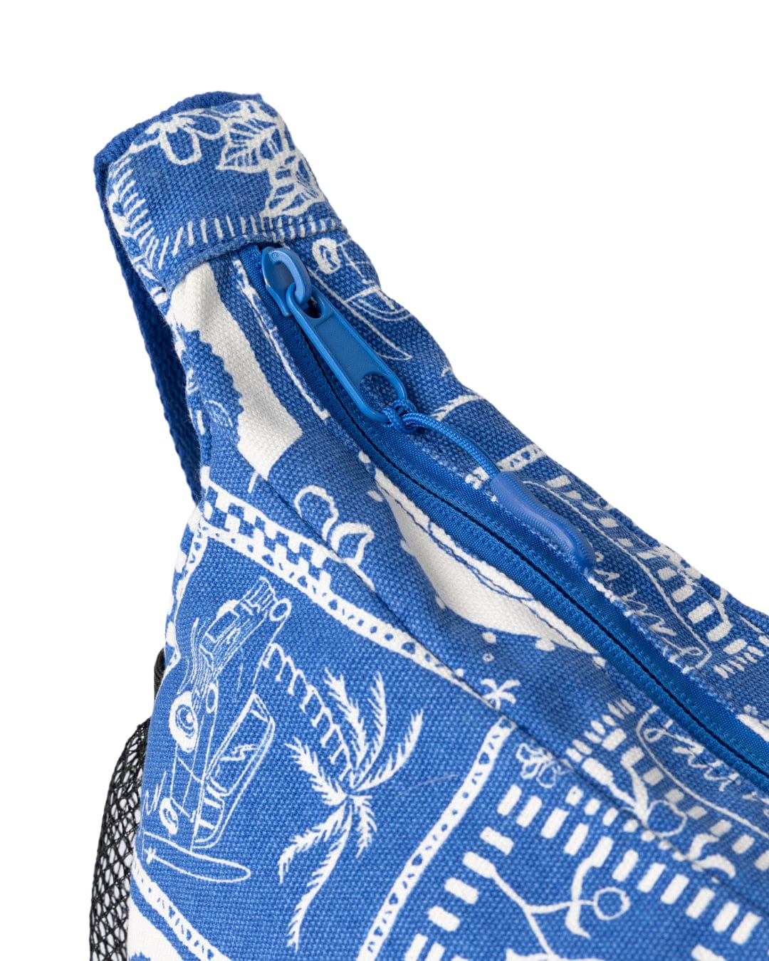Island Tiles Bag in Bright Blue - Image 3