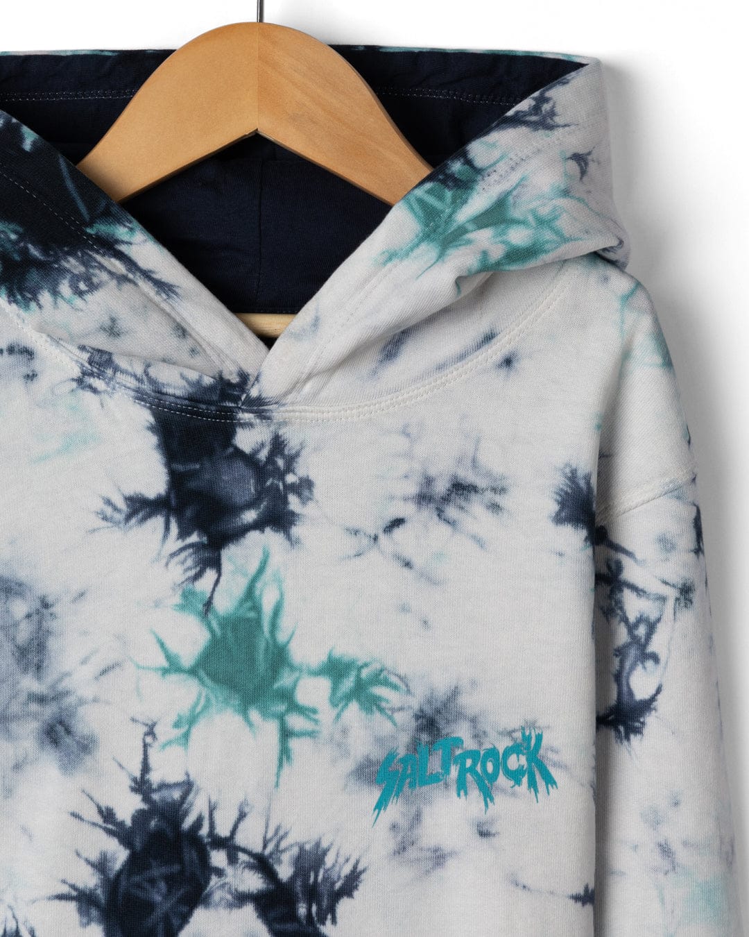 Jaws Kids Pop Hoodie in Bright Blue - Image 4