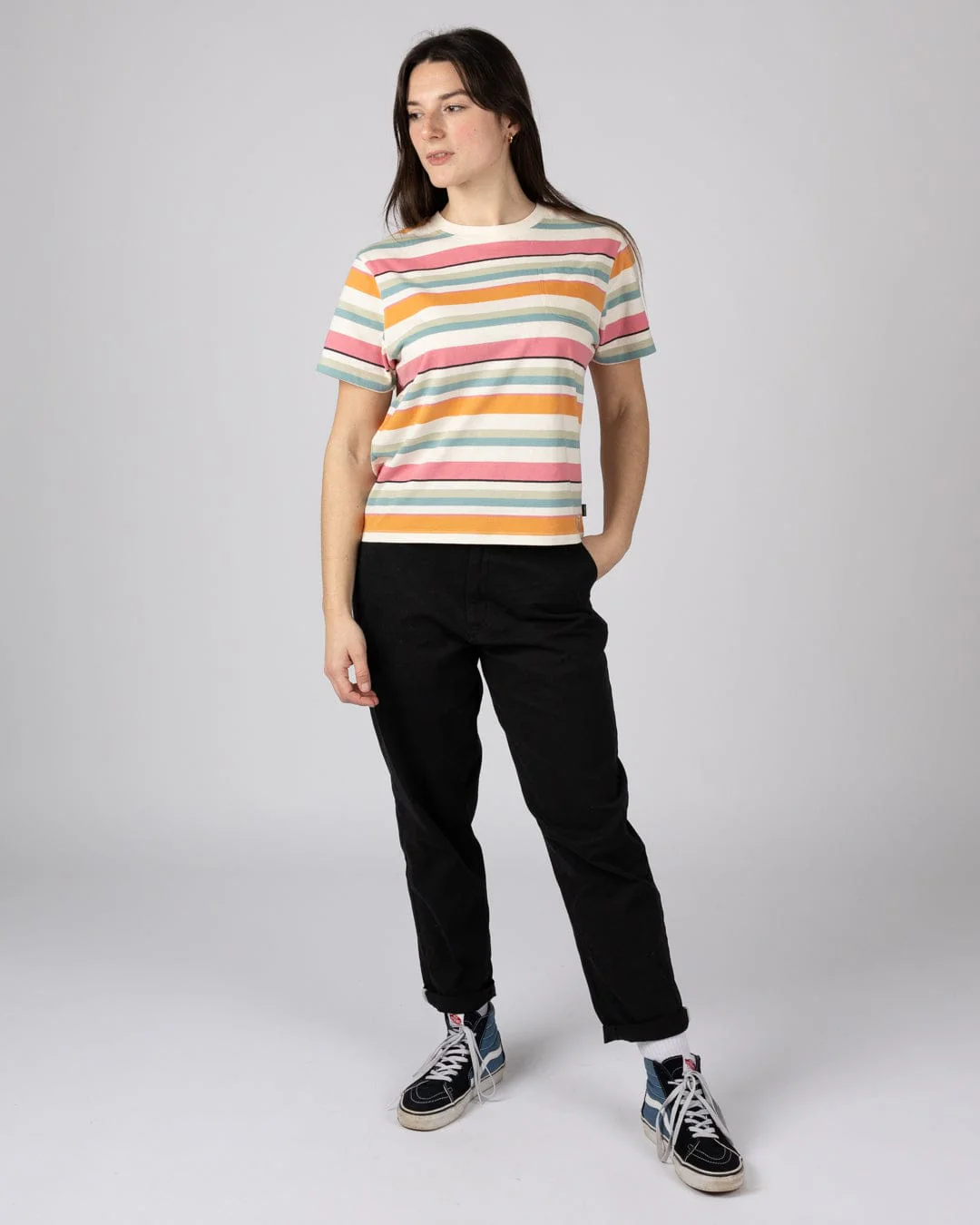 Junet Womens Short Sleeve T-Shirt in Multi - Image 6