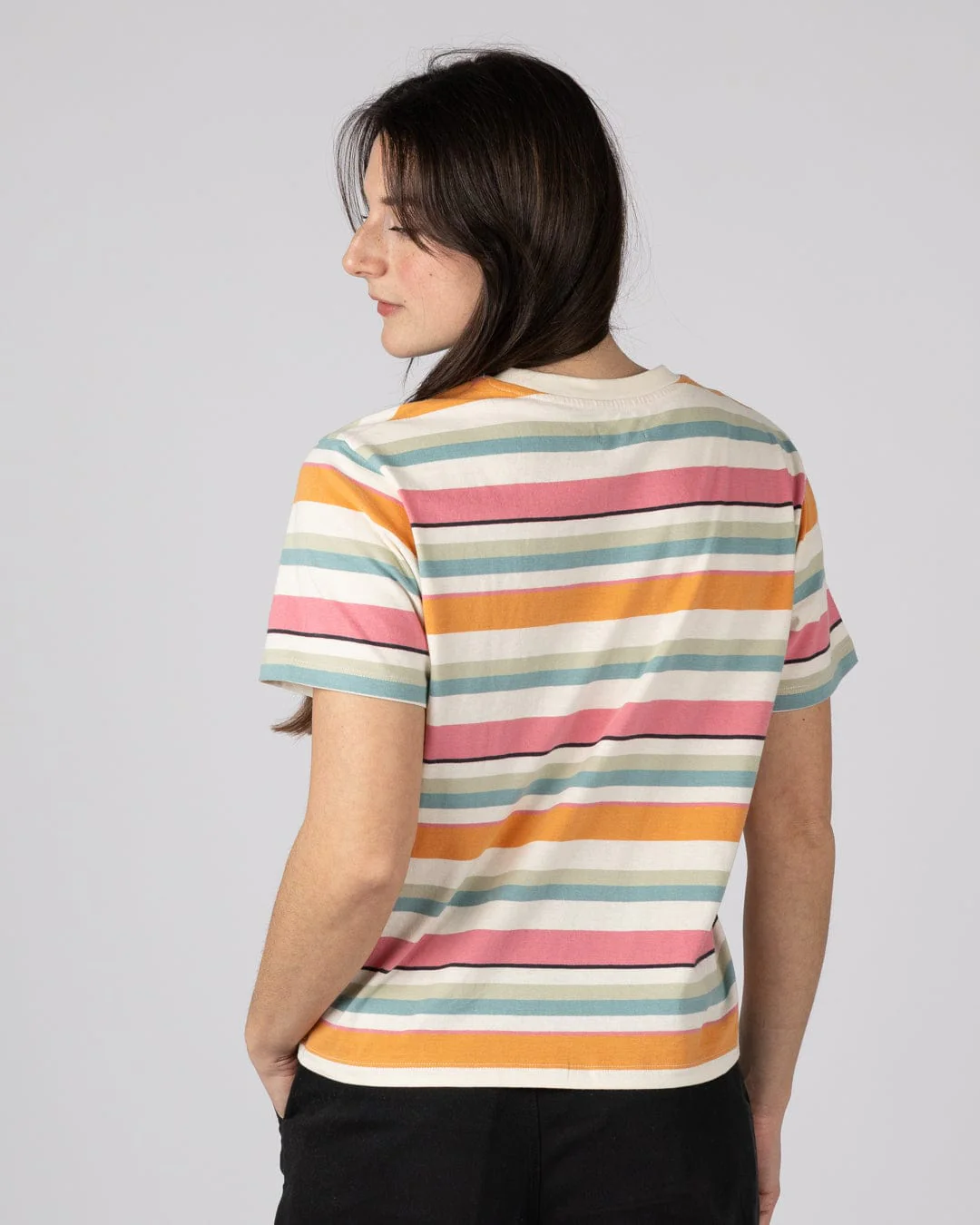 Junet Womens Short Sleeve T-Shirt in Multi - Image 9