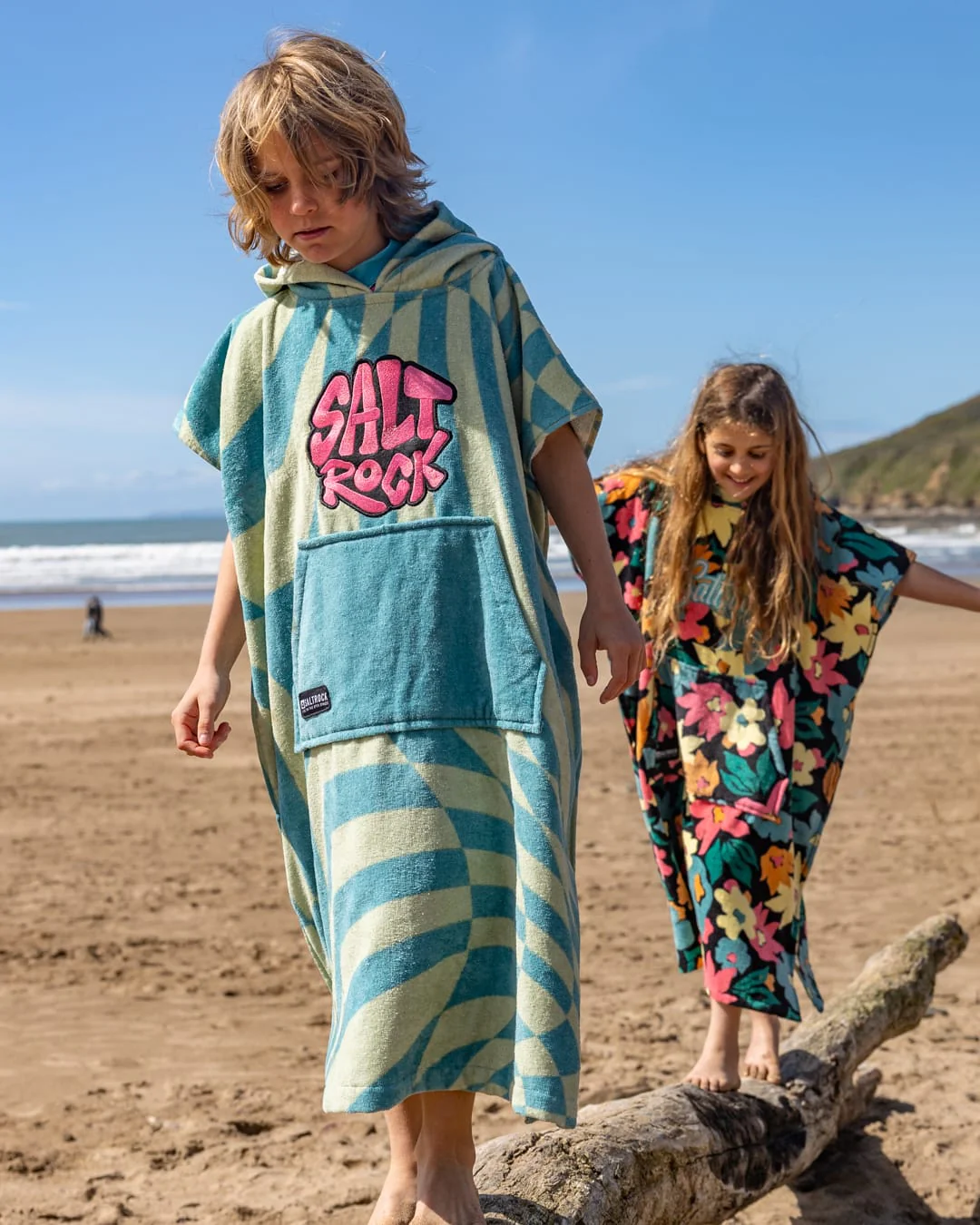 Warp Kids Changing Towel in Blue - Image 3