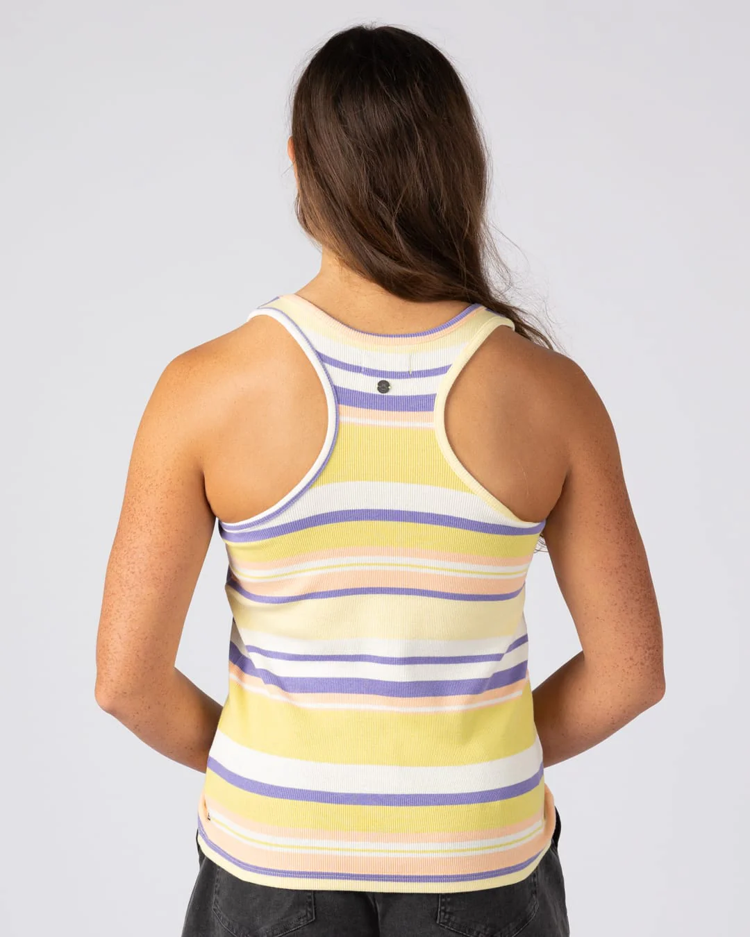 Kytto Rib Vest Women in Yellow - Image 4