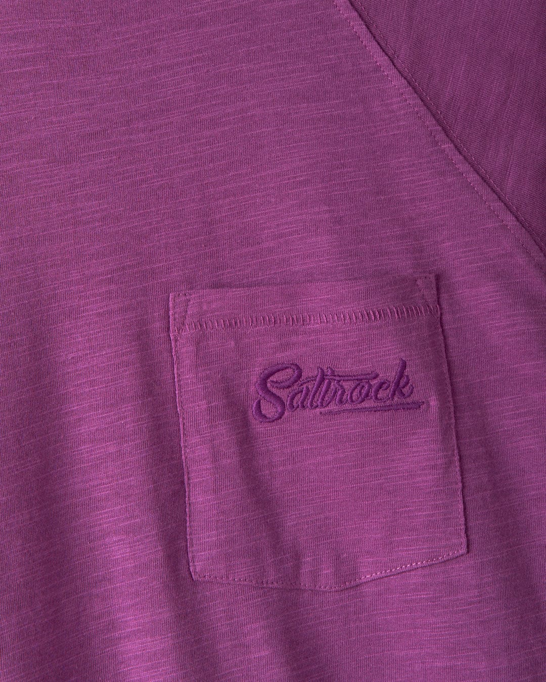 Lana Womens Longline T-Shirt in Purple - Image 4