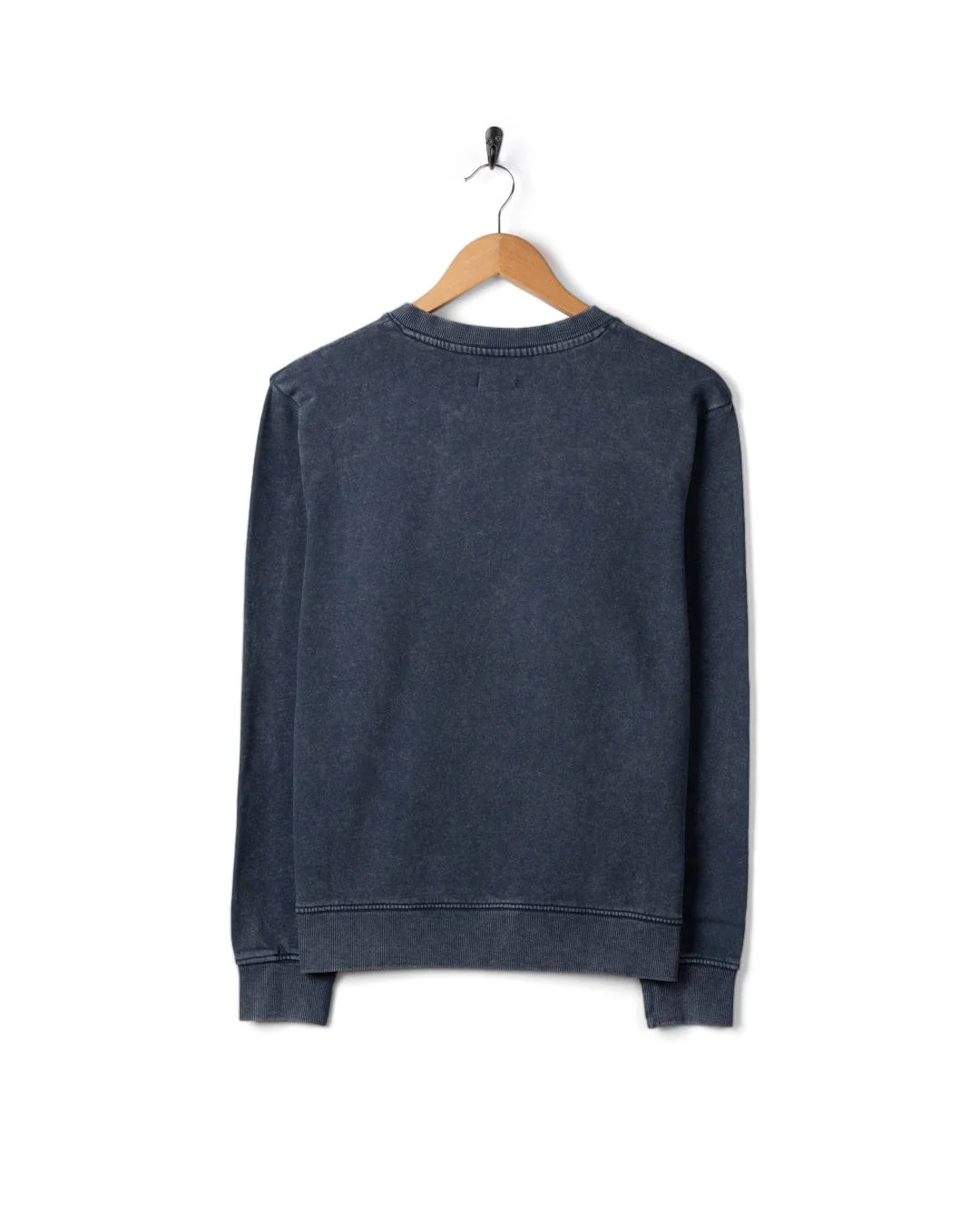 Last Light Womens Oversized Sweatshirt in Blue - Image 6