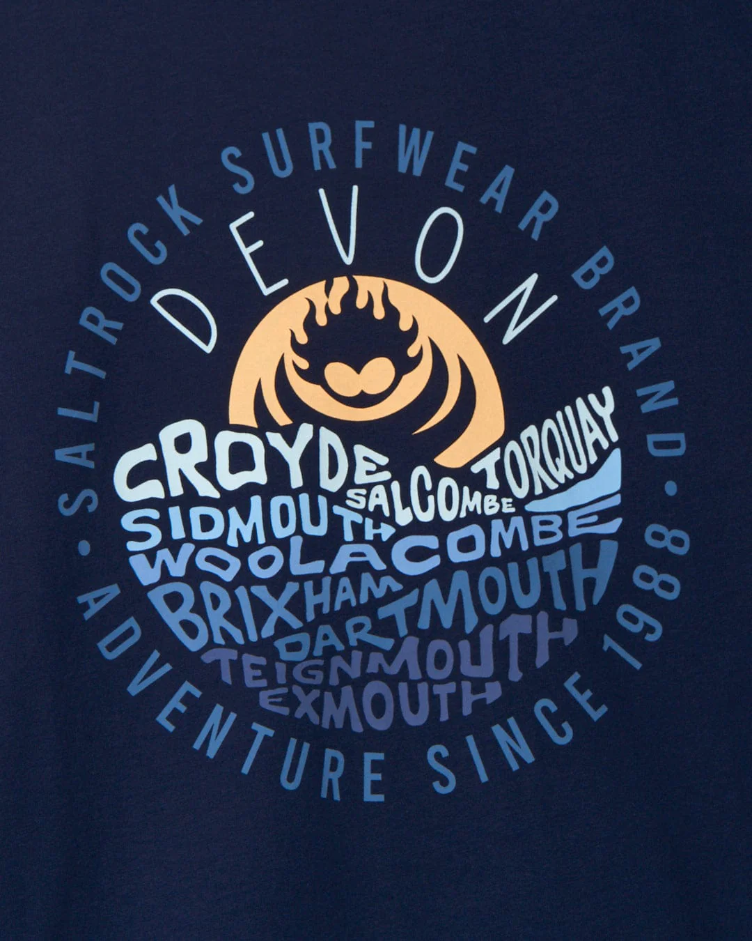 Layers Devon Mens Short Sleeve T-Shirt in Blue - Image 5