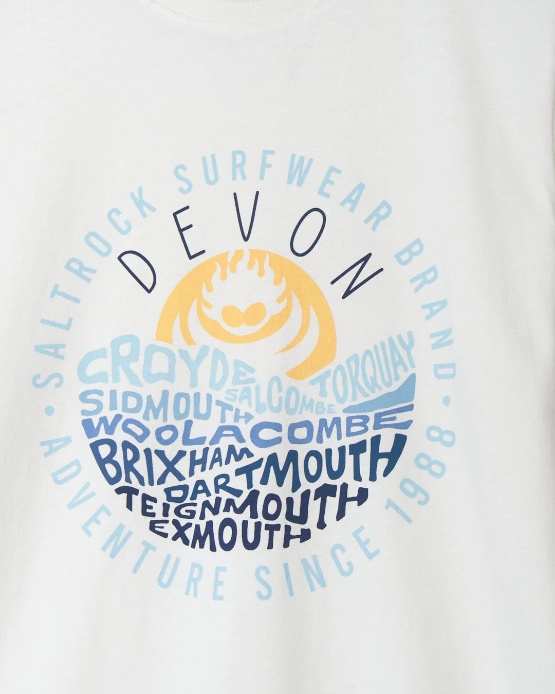 Layers Devon Mens Short Sleeve T-Shirt in White - Image 3