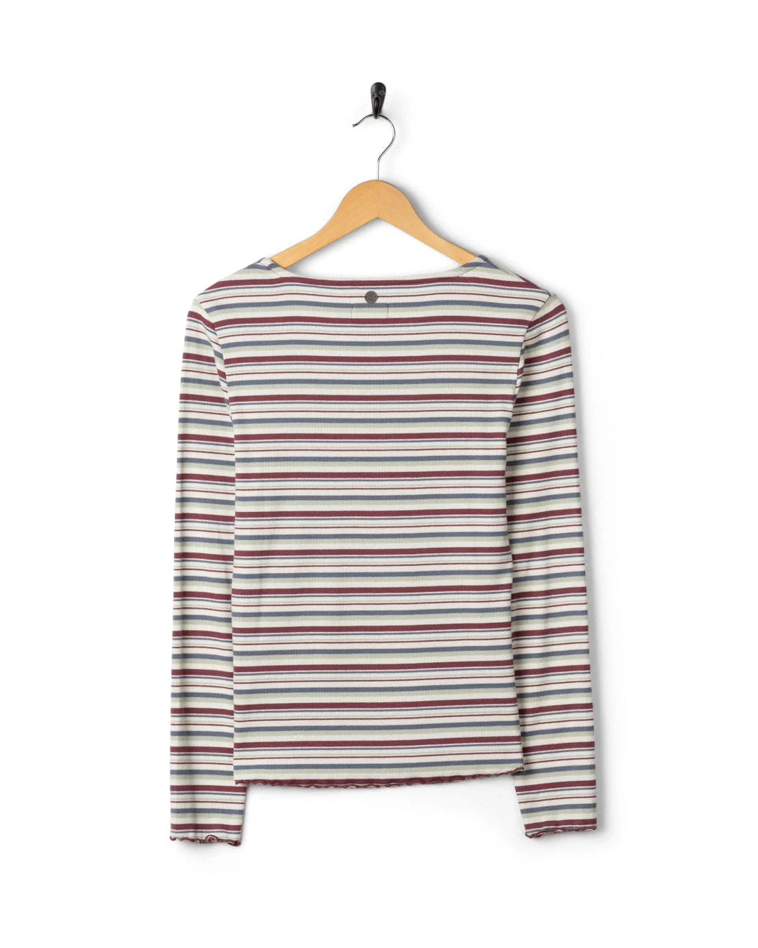 Lenna Womens Long Sleeve T-Shirt in Multi Stripe - Image 6