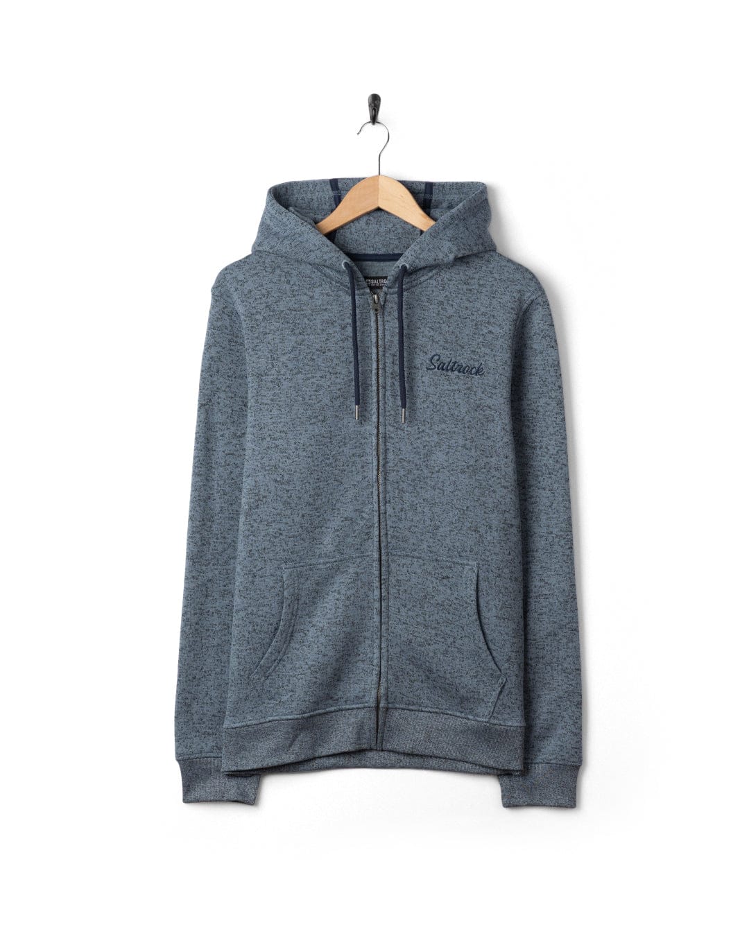 Levis Mens Water Resistant Zip Hoodie in Blue - Image 3