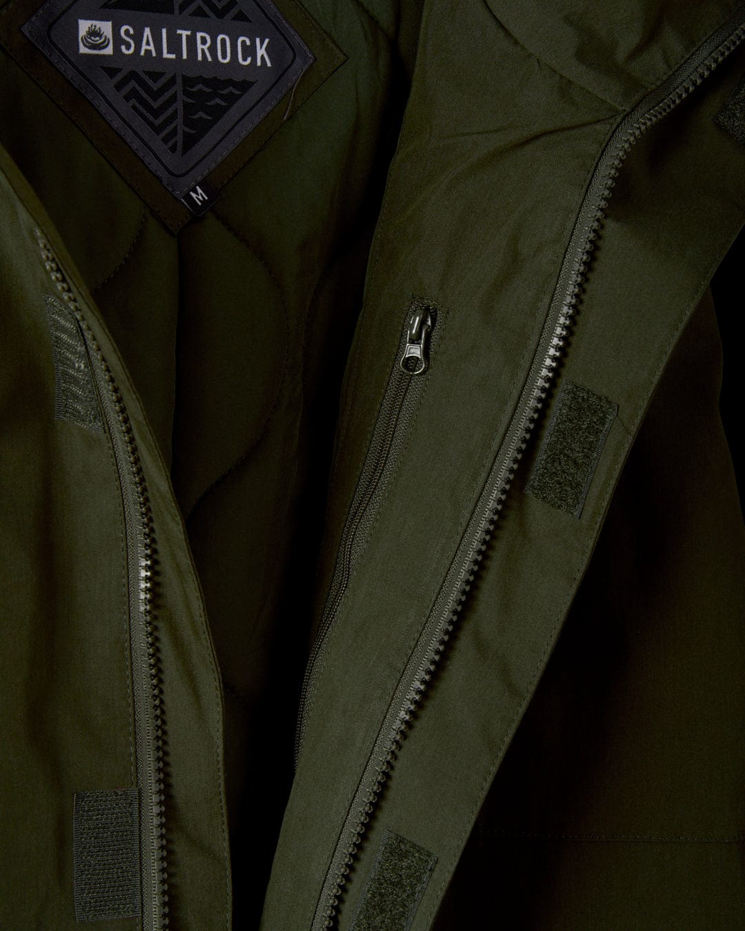 Linden Mens Water Resistant Coat in Green - Image 11
