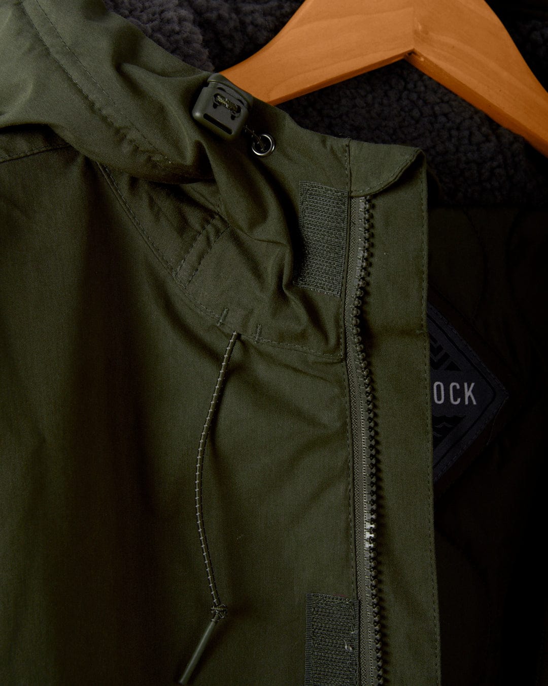 Linden Mens Water Resistant Coat in Green - Image 13