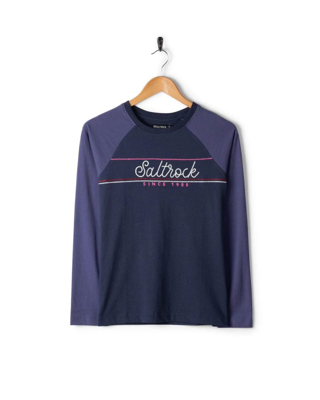 Links Womens Long Sleeve T-Shirt in Purple - Image 3