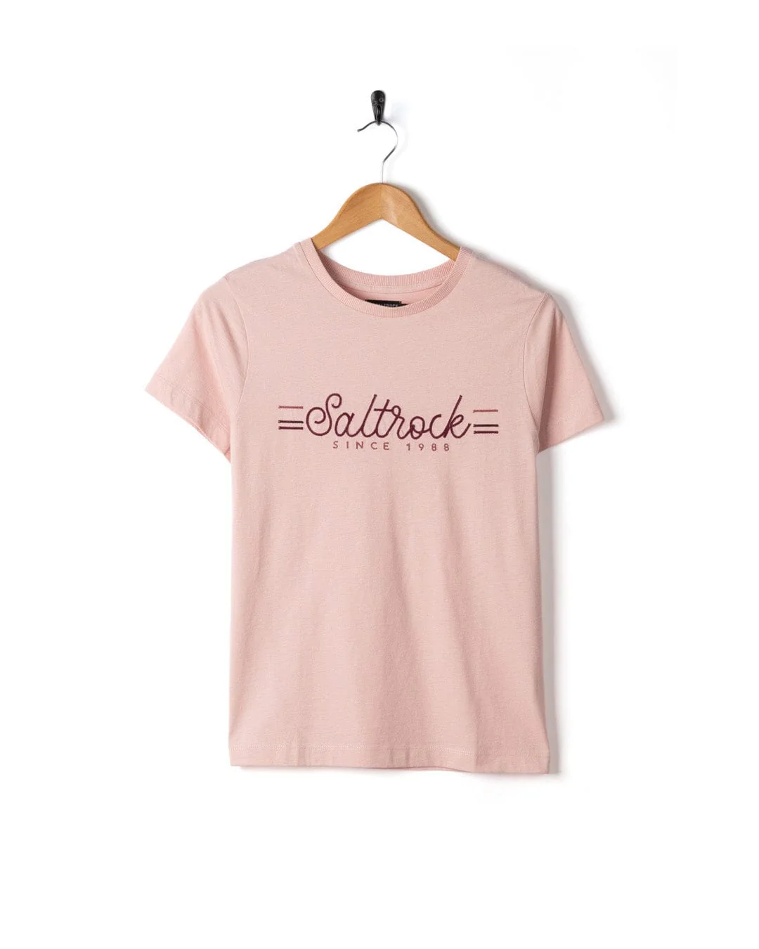 Links Womens Short Sleeve T-Shirt in Pink - Image 5