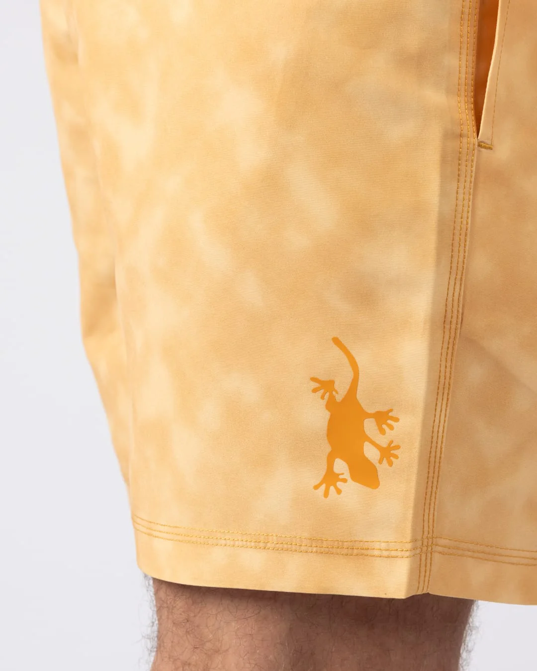Little Creatures Mens Swimwear in Gold - Image 6