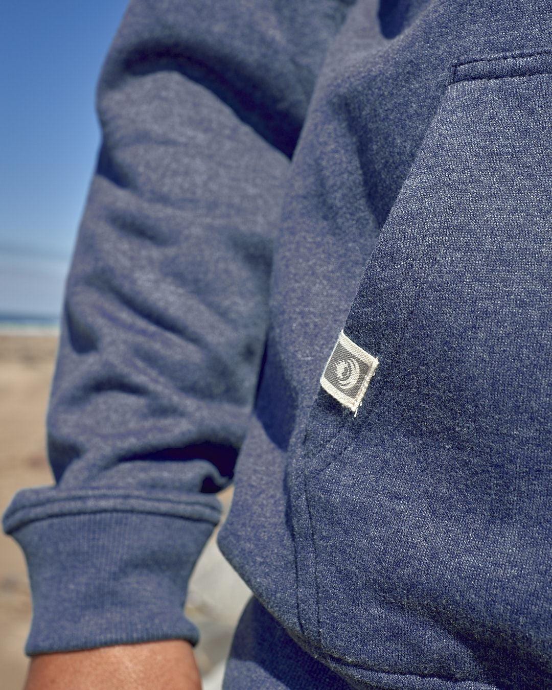 Location Mens Pop Hoodie in Dartmouth - Dark Blue - Image 5