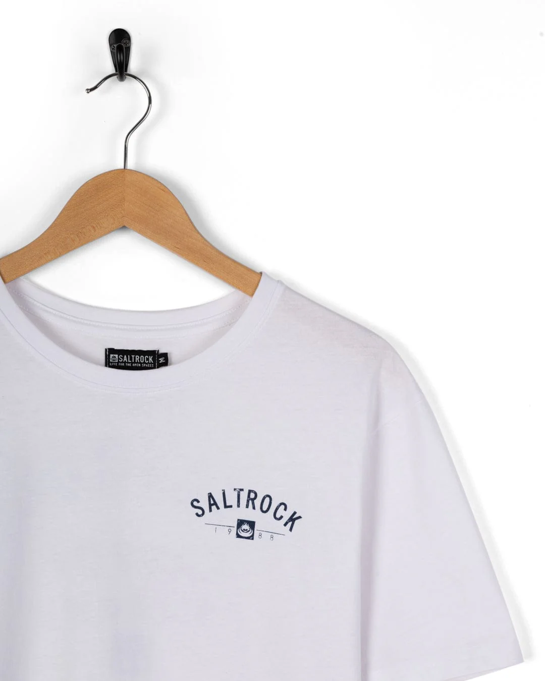 Location Croyde Mens T-Shirt in White - Image 4