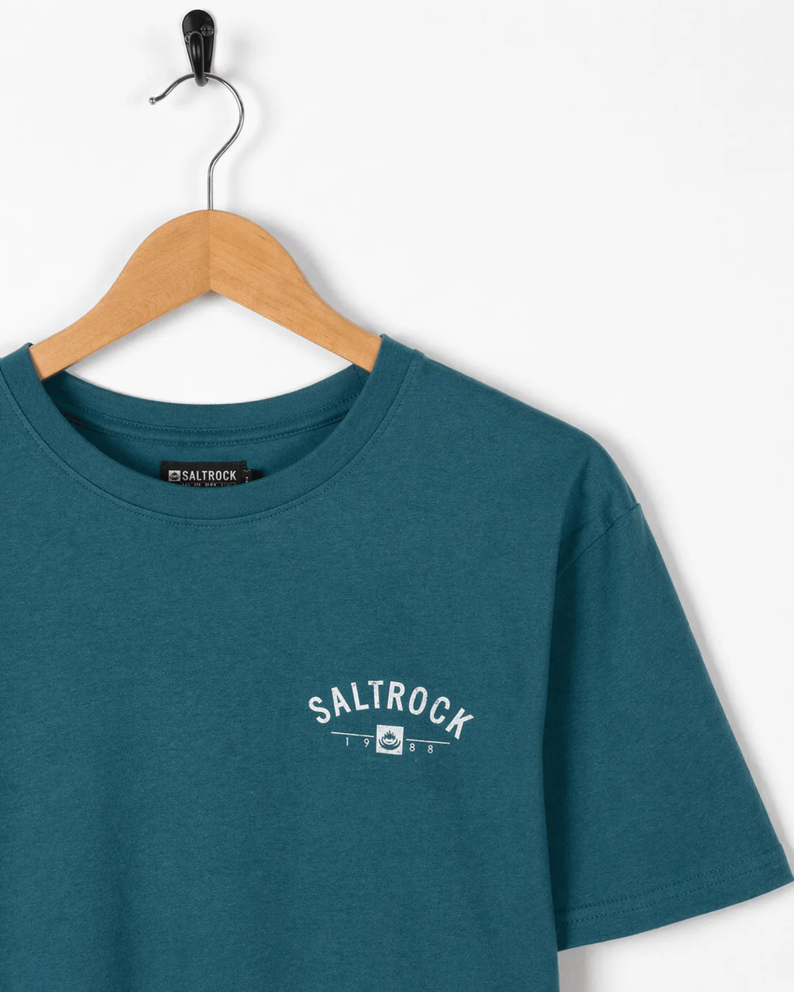 Location Newquay Mens T-Shirt in Teal - Image 3
