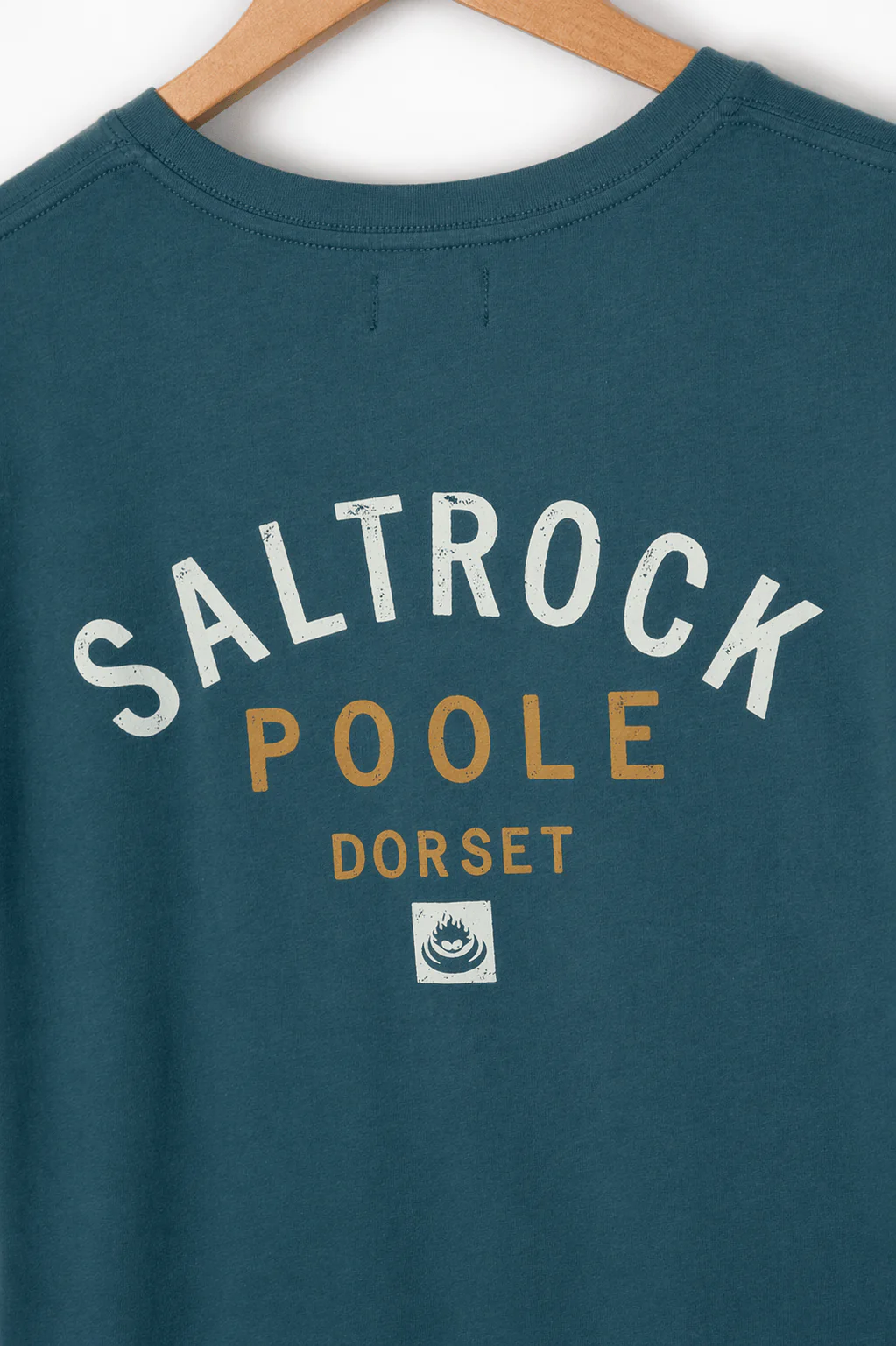 Location Poole Mens T-Shirt in Teal - Image 3