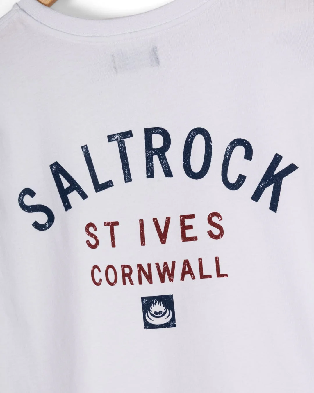Location St Ives Mens T-Shirt in White - Image 5