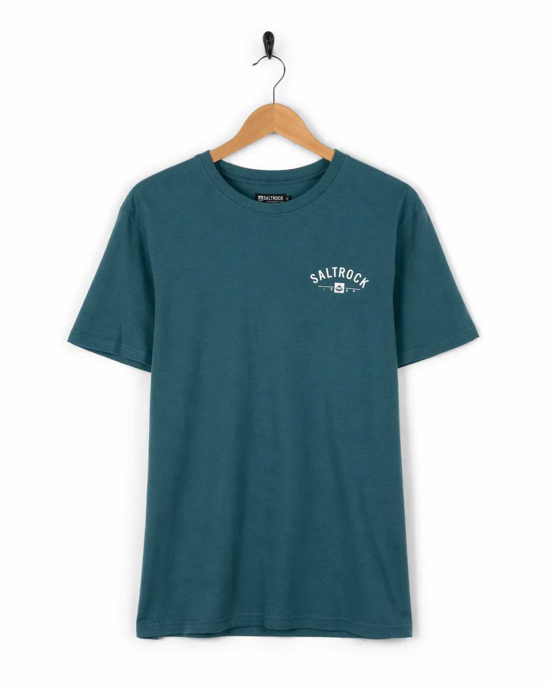 Location Swanage Mens T-Shirt in Teal - Image 2