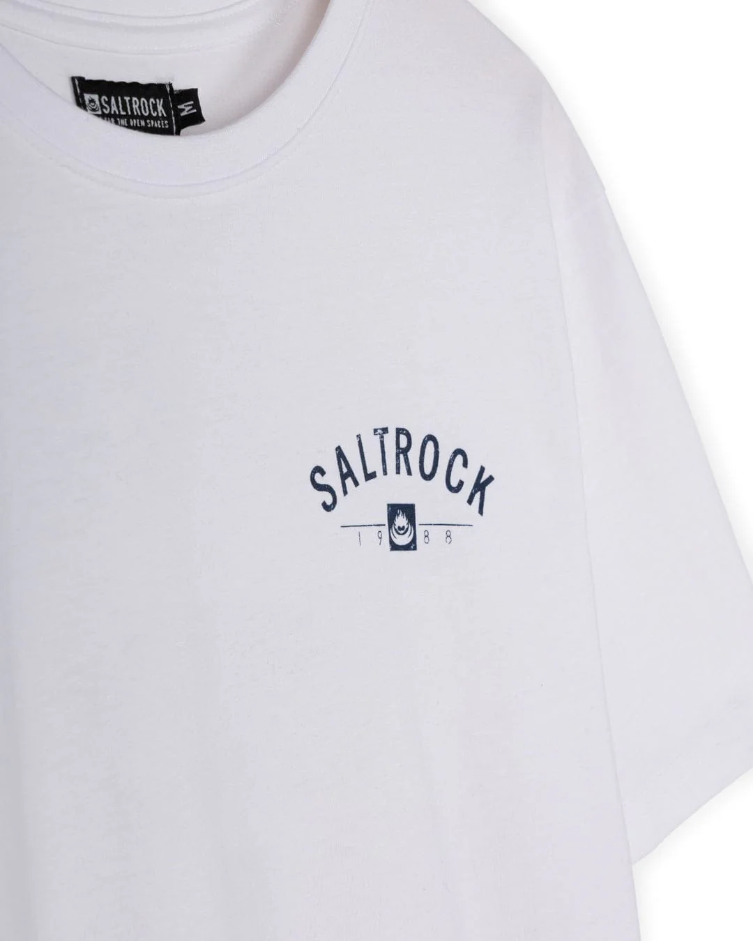 Location Woolacombe Mens T-Shirt in White - Image 3