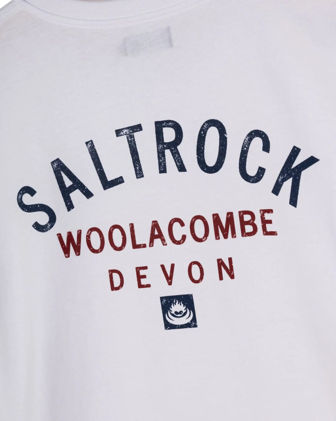 Location Woolacombe Mens T-Shirt in White - Image 5