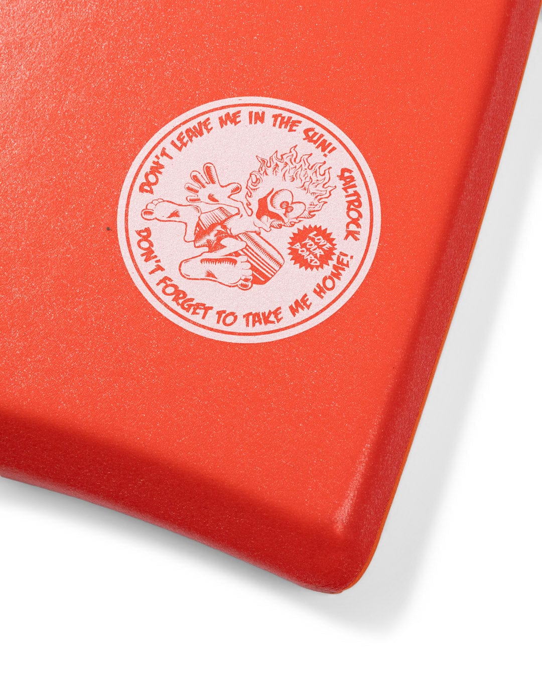 Logo Smash Bodyboard in Red - Image 5