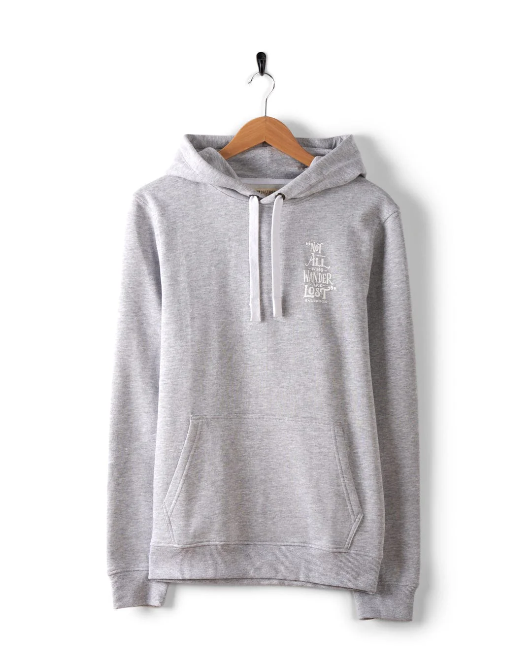 Lost Ships Mens Pop Hood in Grey - Image 5
