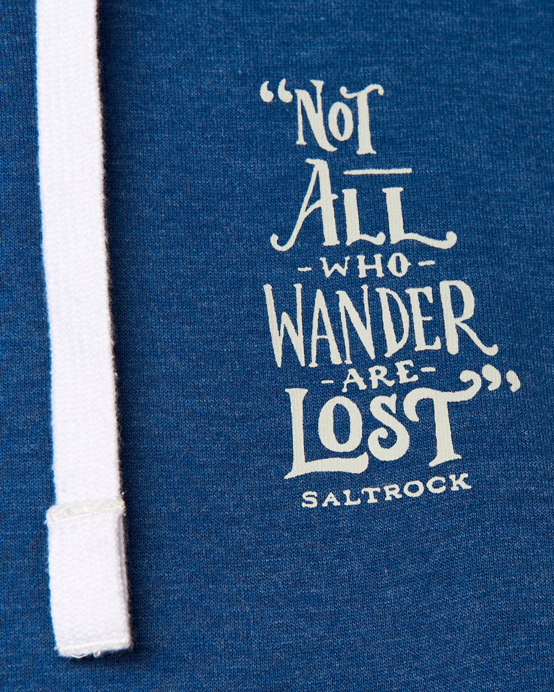Lost Ships Mens Pop Hoodie in Blue - Image 10